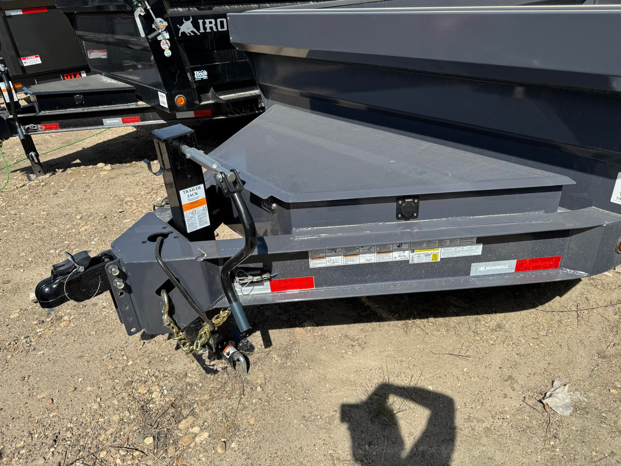 Iron Bull Trailers 2027 DWB 83"X14' Scissor Dump Trailer | Tandem Axle 14K, 24" Sides, 7ga Floors, Slide In Ramps, Tarp Kit, XL Tongue Storage Box