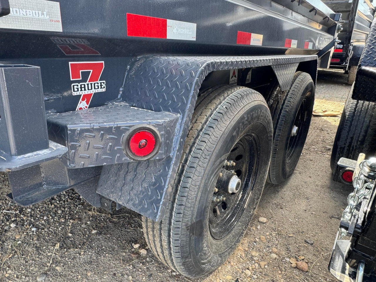 Iron Bull Trailers 2027 DWB 83"X14' Scissor Dump Trailer | Tandem Axle 14K, 24" Sides, 7ga Floors, Slide In Ramps, Tarp Kit, XL Tongue Storage Box