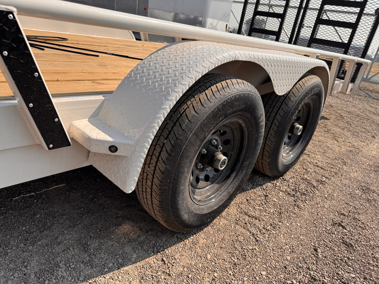 Raw Maxx Trailers 2026 UTX 83"X24' Utility Trailer | Tandem Axle 10K, Dovetail, HD Split Ramp Gate, Spare Tire Mount