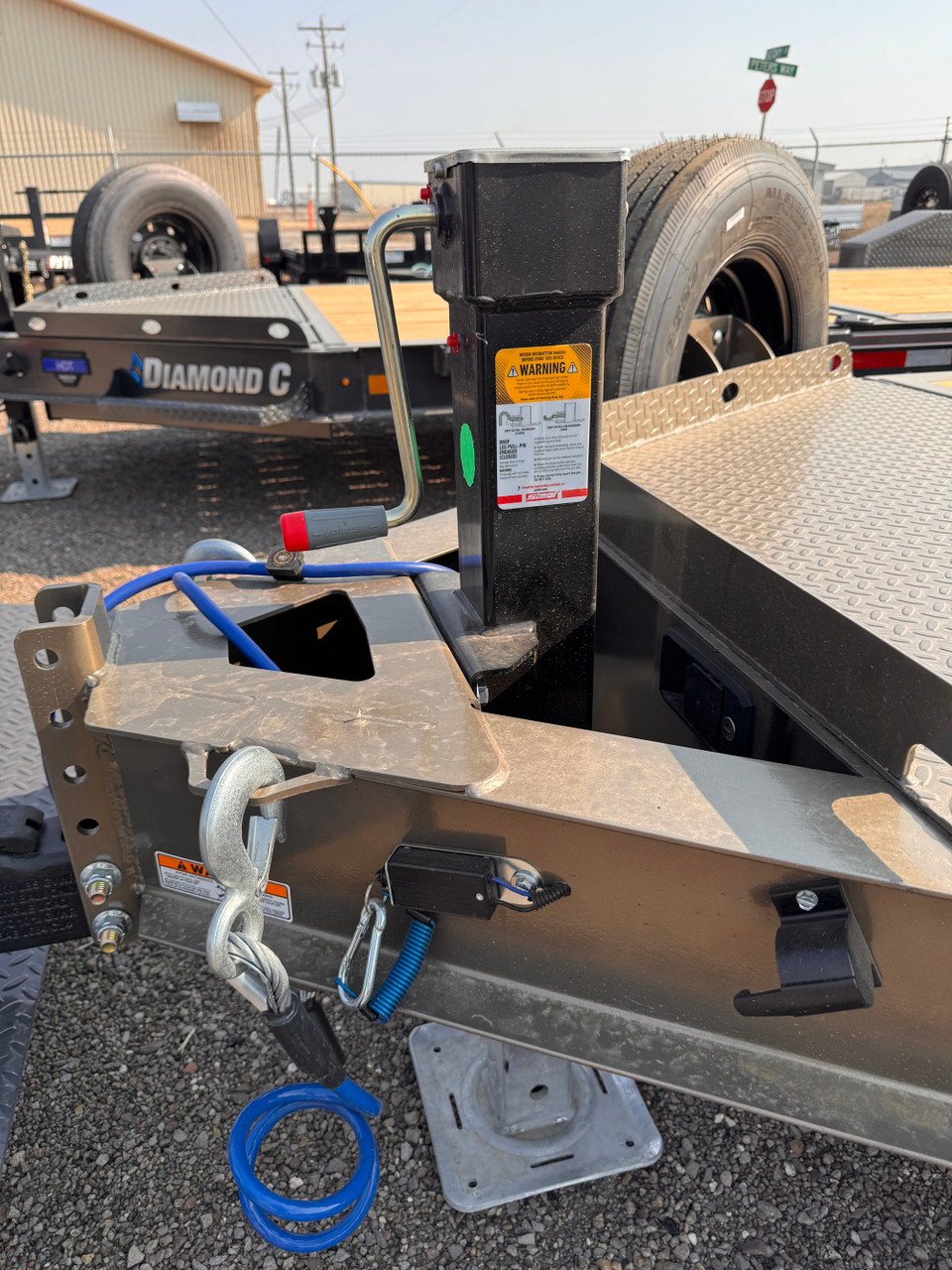 Diamond C Trailers 2026 HDT207 Pacesetter 82"X20' Equipment Tilt Trailer | Tandem Axle 15.5K, Steel Diamond Plate Fenders, Spare Tire, XL Locking Tongue Box