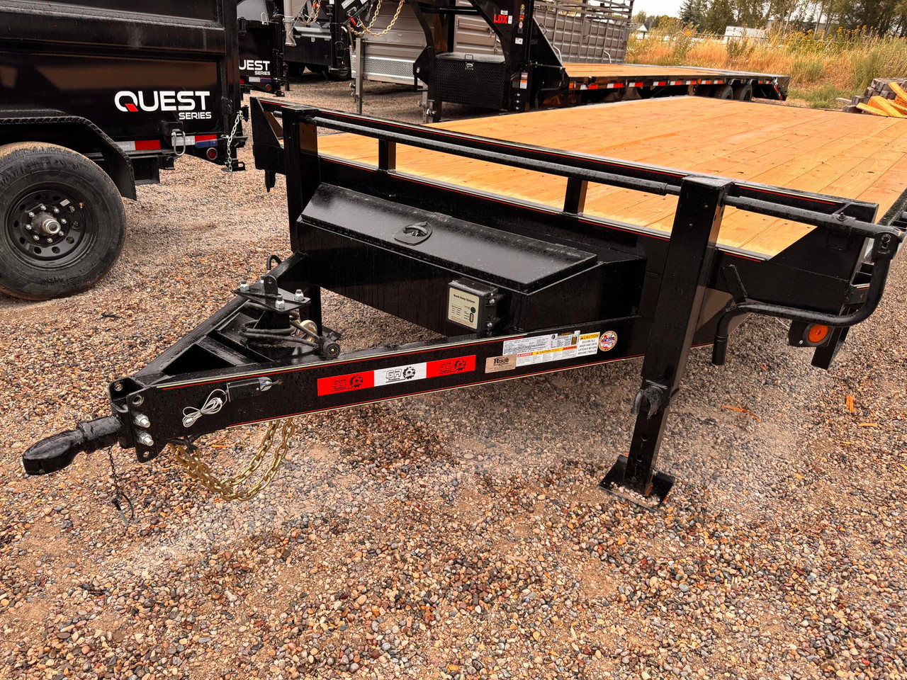 GR Trailers 2026 102"X18' Equipment Trailer | Tandem Axle 14K, OVER AXLE, RAMPS, TOOLBOX