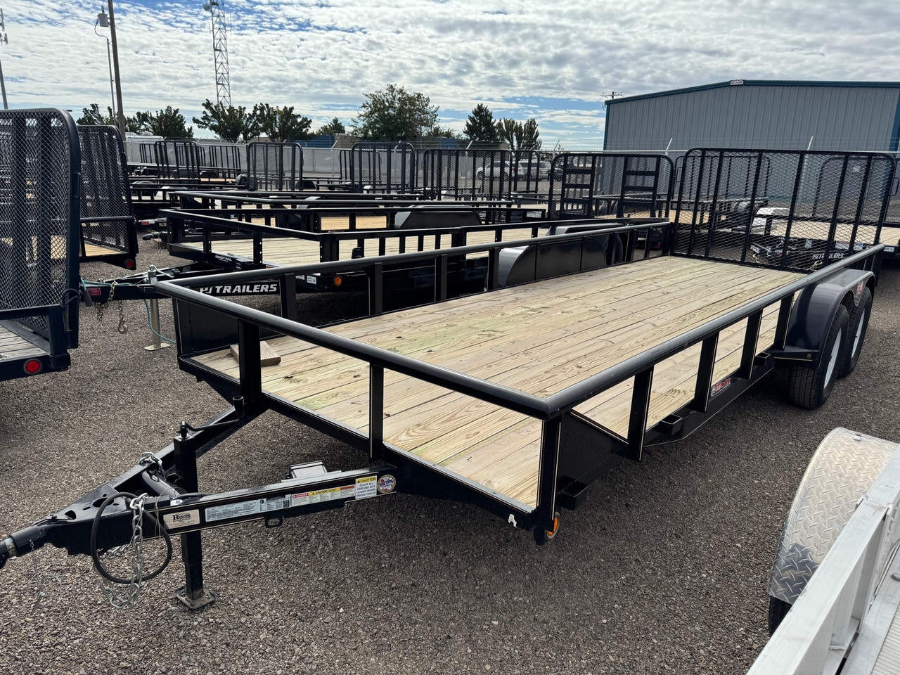 GR Trailers 2026 102"X20' Equipment Trailer | Tandem Axle 14K, OVER AXLE, RAMPS, TOOLBOX