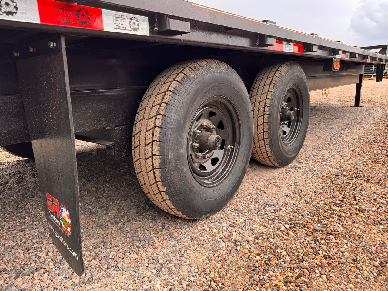 GR Trailers 2026 102"X24' Equipment Trailer | Tandem Axle 14K, OVER AXLE, RAMPS, TOOLBOX