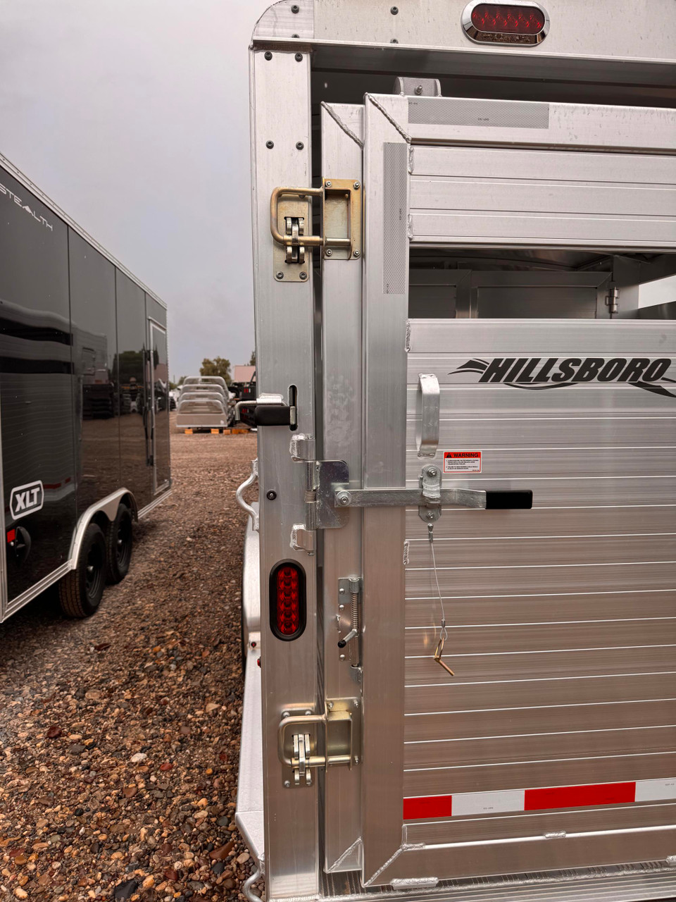 Hillsboro Trailers 2027 Endura 90"X24' Stock Trailer | Tandem Axle