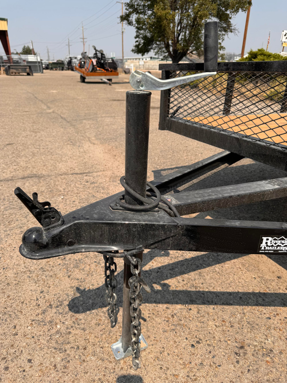 Dutton Trailers 2026 Value 84"X14' Utility Trailer | Single Axle, Rampgate (radials, LED Lights) MESH ENCLOSED SIDES