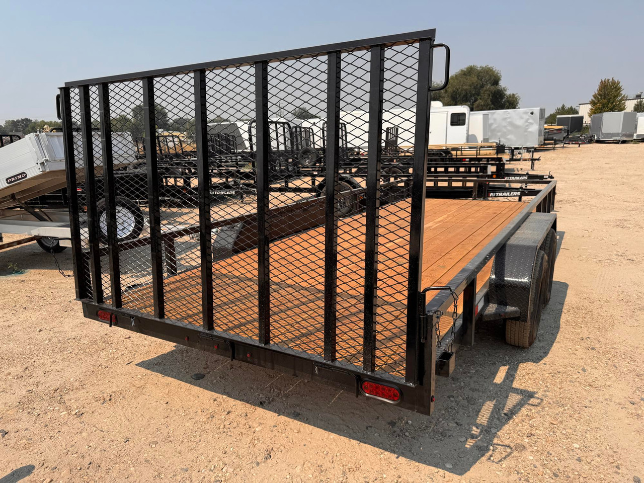 Dutton Trailers 2026 Value 84"X18' Utility Trailer | Tandem Axle, Rampgate (Radial, LED Lights)
