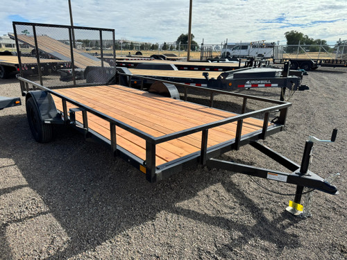 Built Trailers 2026 84"X1' Utility Trailer | Single Axle, RAMPGATE