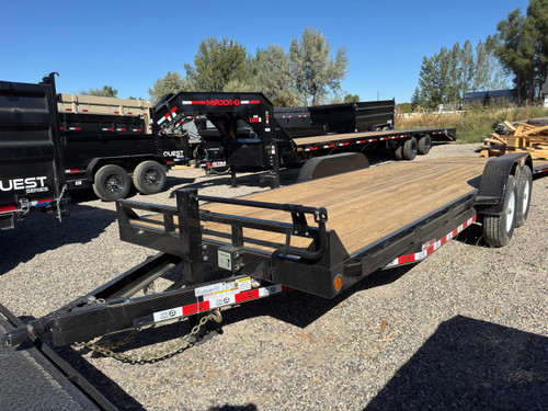 GR Trailers 2026 82"X20' Car Hauler Trailer | Tandem Axle 14K, 6" Channel Frame, Dovetail, Slide In Ramps