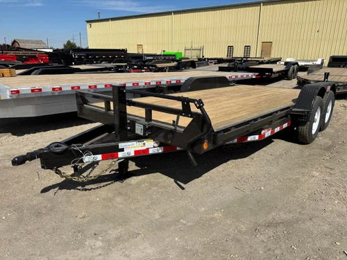 GR Trailers 2026 82"X18' Car Hauler Trailer | Tandem Axle 14K, 6" Channel Frame, Dovetail, Slide In Ramps