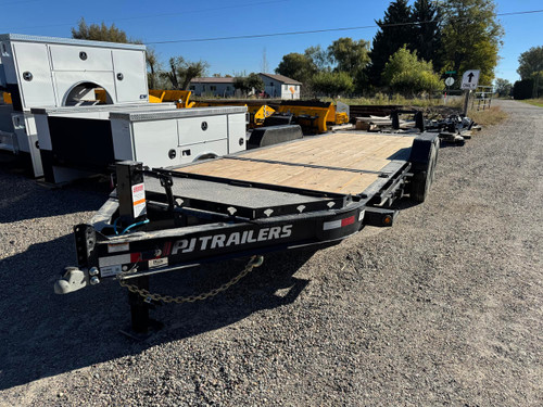 P.J. Trailers 2027 TY 83"X20' Equipment Tilt Trailer | Tandem Axle 14K, 8" I-Beam Frame, w/14 Ply Tires, Torsion Axles, 16' Tilt Deck