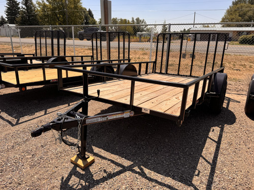 GR Trailers 2026 924"X12' Utility Trailer | Single Axle 2.99K, Pipetop Rails, Rear Rampgate, Spare Tire Mount
