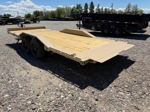Maxx-D Trailers 2027 G6X 102"X20' Low Profile Gravity Tilt Trailer | Tandem Axle, 4' Stationary Deck, 16' Tilt Deck, Torsion Axles, Drive Over Fenders