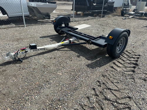 Stehl Tow Trailers 2025 Car Dolly | Single Axle 2.99K, Electric Brakes, Channel Tongue
