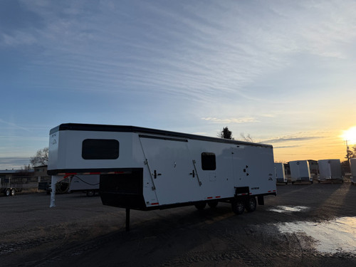Trails West Trailers 2026 RPM ALTITUDE 24' Powersports Trailer | Tandem Axle 12K, Extreme Cold, Extra Flood Light, Front Vent Windows, Extra Window