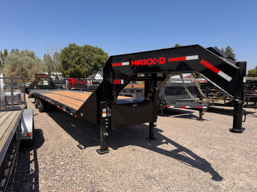 Maxx-D Trailers 2027 LDX 102"X32' Deckover Flatbed | Tandem Axle 25.99K, TANDEM DUAL FLATBED, MAXXD-OUT RAMPS