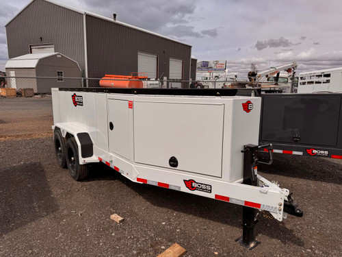 Boss Trailers 2026 660 Gallon Refueling Trailer | Tandem Axle 12K, 660 Gallon Multi-Tank, 25 GPM Pump, 35' Hose, Front/Rear Enclosure (DOT Legal)