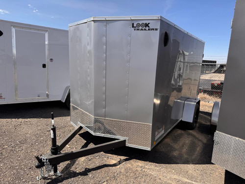 Look Trailers 2026 ST DLX 72"X12' Cargo Trailer | Single Axle 2.99K, 6' Tall, Double Rear Barn Doors