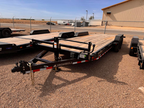 Iron Bull Trailers 2026 ETB 83"X22' Equipment Trailer | Tandem Axle 14K, Slide-In Ramps