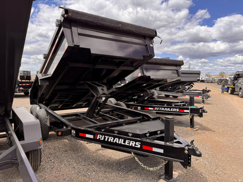 P.J. Trailers 2026 DL 83"X14' Low Profile Dump | Tandem Axle 14K, Hydraulic Jack