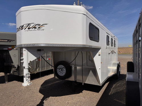 Trails West Trailers 2024 ADVENTURE MX 81"X20' Horse Trailer | Tandem Axle, 3-Horse, Tack Room, Convience Package