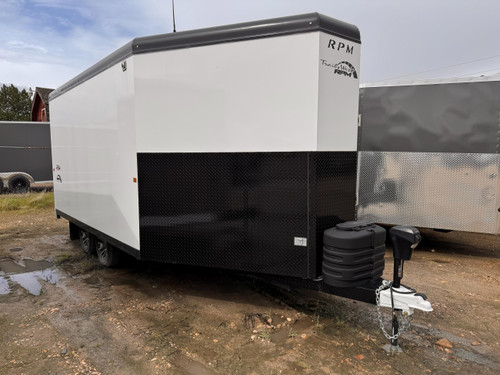 Trails West Trailers 2026 RPM ALTITUDE 20' Powersports Trailer | Tandem Axle 8.045K, Insulated Floor, Powered Vent, 2Nd Rear Light