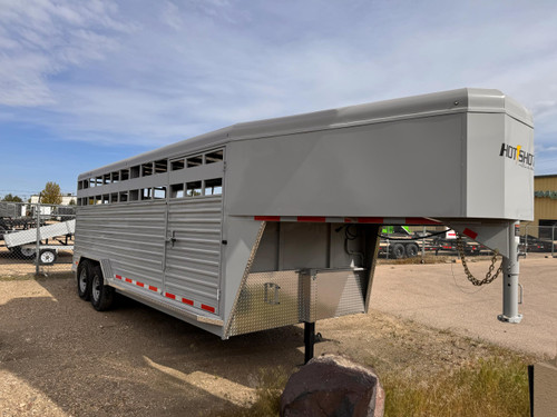 Trails West Trailers 2026 HOTSHOT 84"X20' Stock Trailer | Tandem Axle 18.667K