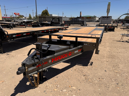 Maxx-D Trailers 2026 GOX 102"X26' Gravity Deckover Tilt Trailer | Tandem Axle 16K, 6' STATIONARY, 8K AXLES 17,500# GVWR