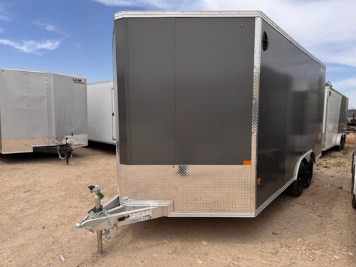 Alcom Trailers 2026 STEALTH 102"X16' Car Hauler XLT Pro Series Trailer | Tandem Axle 7K, Polycore Siding