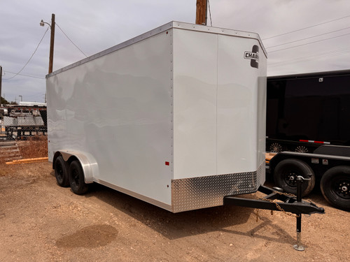 Charmac Trailers 2026 ATLAS 90"X16' V-Nose Cargo Trailer | Tandem Axle 7K, 7' Tall