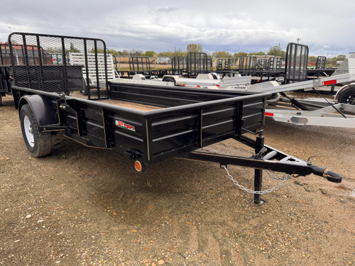 GR Trailers 2024 72"X12' Landscape Utility Trailer | Single Axle 2.99K, Closed Sides, Rampgate