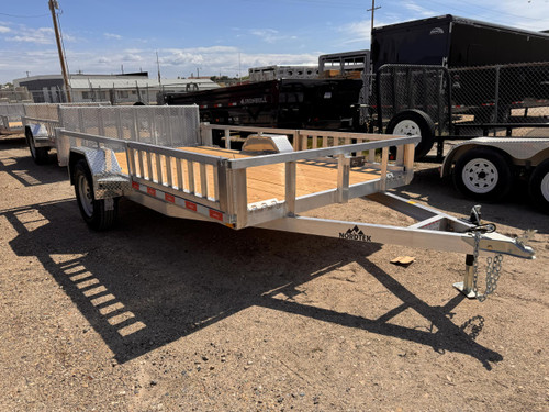 Nordtek Trailers 2026 924"X12' Utility Trailer | Single Axle, Side Load Ramps, Bi-Fold Gate