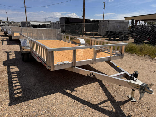 Nordtek Trailers 2026 82"X14' Utility Trailer | Single Axle, ATV Side Load, Bi-Fold Gate