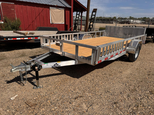 Nordtek Trailers 2026 82"X14' Utility Trailer | Single Axle, ATV Side Load, Bi-Fold Gate