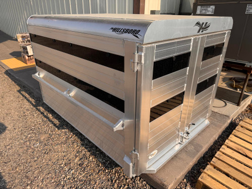 Hillsboro Trailers 2026 48"X6' Stock Box | Plexiglass Installed, (67001-001)