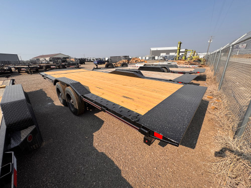 Diamond C Trailers 2026 HXD208 102"X22' Tilt Trailer | Tandem Axle 18K, Drive Over Fenders, XL Locking Tongue Box, 4' Stationary Deck,  2 Speed Jack, Spare Tire Mount