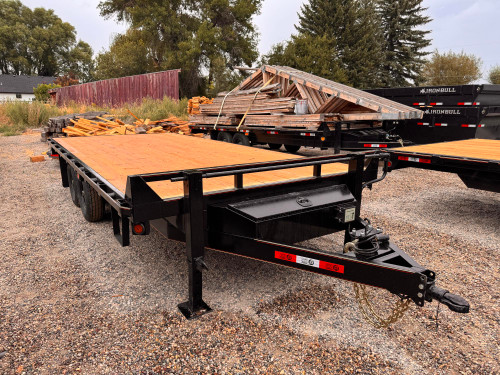 GR Trailers 2026 102"X18' Equipment Trailer | Tandem Axle 14K, OVER AXLE, RAMPS, TOOLBOX