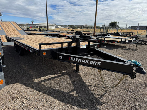 P.J. Trailers 2027 F8 20' Deckover Trailer | Tandem Axle 14K, RAMPS 14K