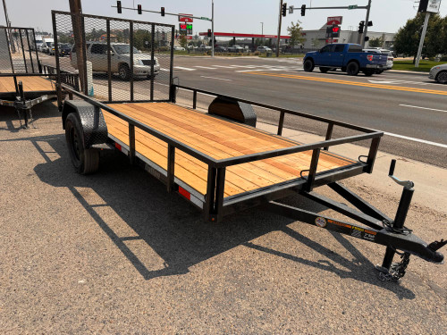 Dutton Trailers 2026 Value 72"X12' Utility Trailer | Single Axle, Rampgate (radials, LED Lights)