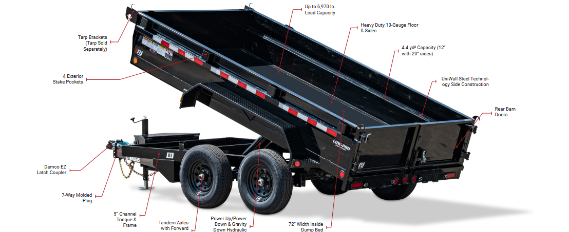 D3 Dump Trailer Master Diagram