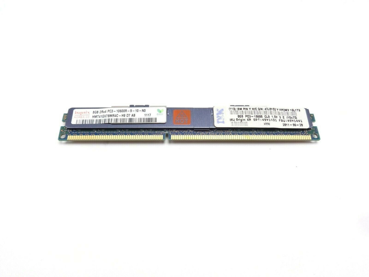 Hynix HMT41GV7BMR4C-H9 8GB PC3 10600R 2Rx4 Server Memory