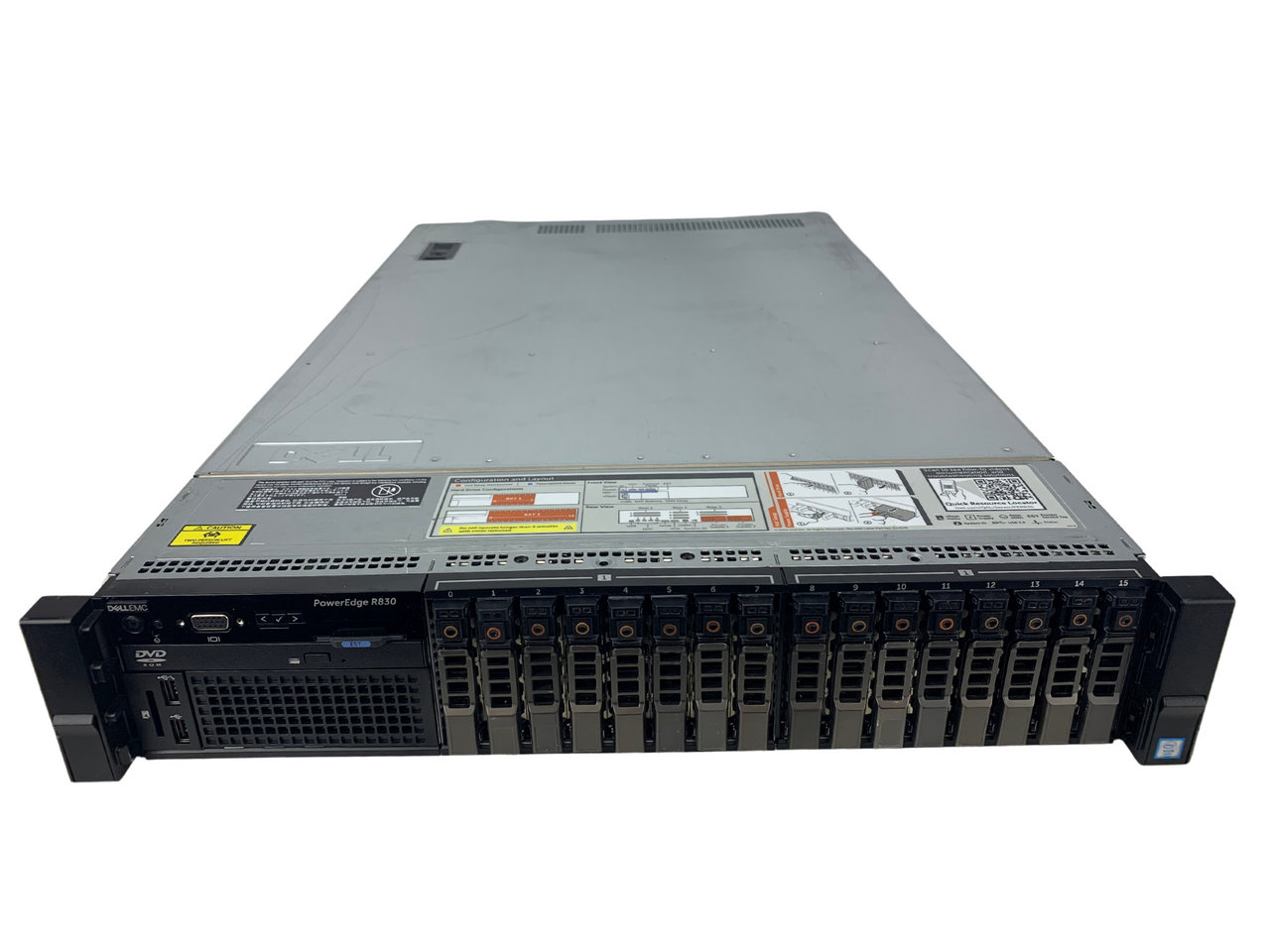 Dell Poweredge R830 16 Bay Server