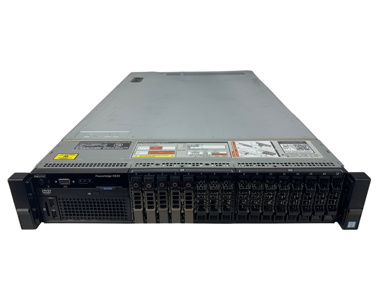 Refurbished Dell Poweredge R830 16 Bay Server