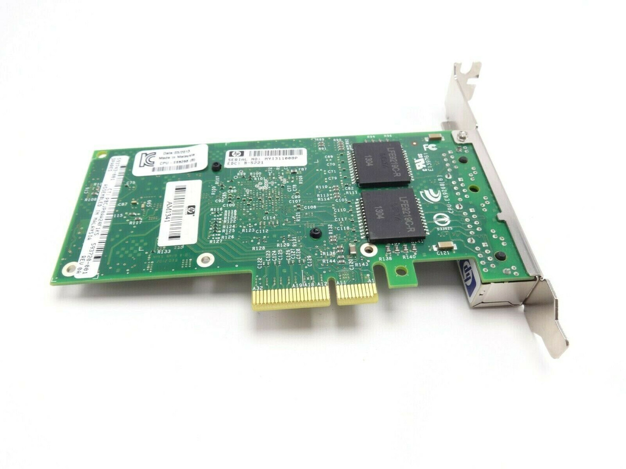 HP 593743-001 NC365T 4 Port NIC High Porfile Bracket Server Adapter