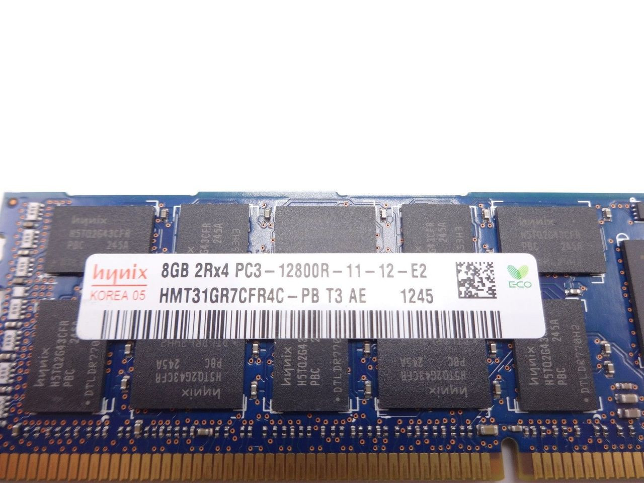 HYNIX HMT31GR7CFR4C-PB 8GB 2RX4 PC3 12800R DIMM ***server memory only***