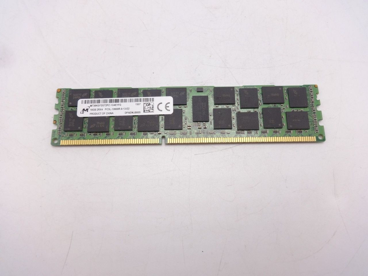 Micron MT36KSF2G72PZ-1G4E1 16GB PC3L 10600R DDR3 Memory DIMM