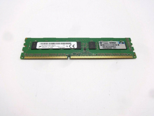 HP 669322-B21 4GB PC3 2Rx8 12800E Server Memory Module