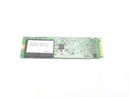 HP 759771-001 512GB MLC SATA3 6GBPs NAND Flash m.2 2280 SSD 752882-001