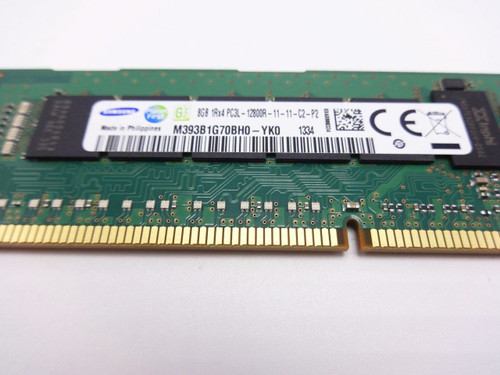 SAMSUNG M393B1G70BH0-YK0 8GB PC3L 12800R 1RX4 memory dimm ***Server memory only*