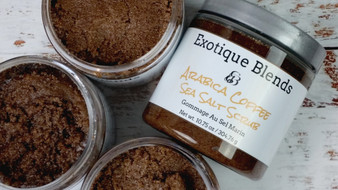 Arabica Coffee, Sea Salt Scrub  