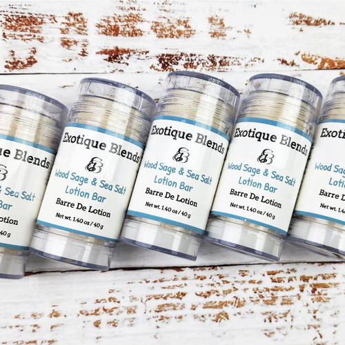 Wood Sage and Sea Salt, Lotion Bar 